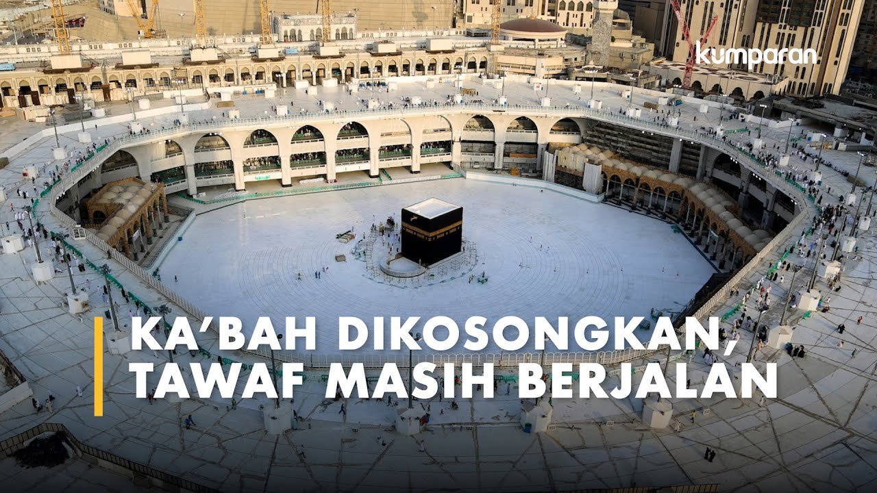 Area Sekitar Ka’bah Dikosongkan untuk Cegah Corona